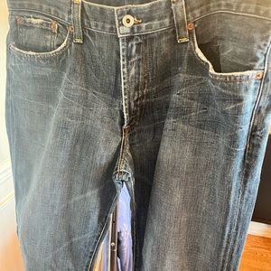 LUCKY BRAND VINTAGE STRAIGHT LEG DENIM JEANS 36x32